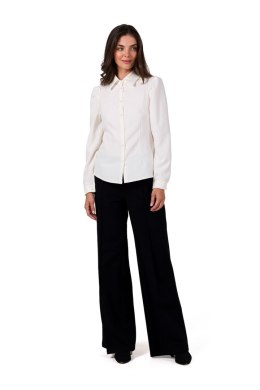 Koszula Damska Model B277 Śmietana - BeWear - XL