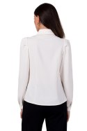 Koszula Damska Model B277 Śmietana - BeWear - M