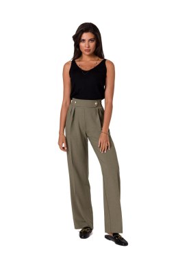Spodnie Damskie Model B252 Oliwka - BeWear - XXL