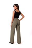 Spodnie Damskie Model B252 Oliwka - BeWear - s Spodnie Damskie Model B252 Oliwka - BeWear - s