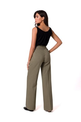Spodnie Damskie Model B252 Oliwka - BeWear - s