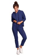 Spodnie Dresowe Model B240 Atrament - BeWear - s Spodnie Dresowe Model B240 Atrament - BeWear - s
