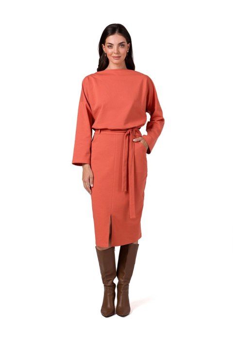 Sukienka Model B269 Cegła - BeWear - XL Sukienka Model B269 Cegła - BeWear - XL