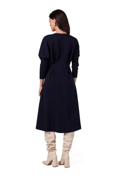 Sukienka Model B273 Navy - BeWear - S Sukienka Model B273 Navy - BeWear - S