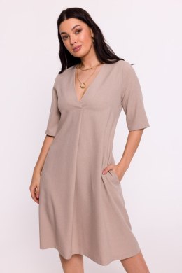 Sukienka Model B280 Beige - BeWear - M