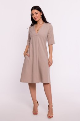 Sukienka Model B280 Beige - BeWear - M
