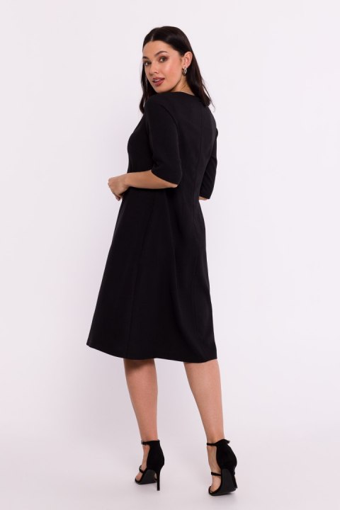 Sukienka Model B280 Black - BeWear - S Sukienka Model B280 Black - BeWear - S