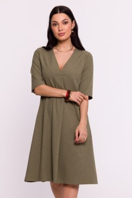 Sukienka Model B280 Oliwka - BeWear - M