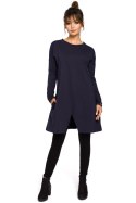 Tunika Model B042 Navy - BeWear - S/M Tunika Model B042 Navy - BeWear - S/M