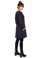 Tunika Model B042 Navy - BeWear - S/M Tunika Model B042 Navy - BeWear - S/M
