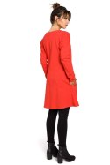 Tunika Model B042 Red - BeWear - S/M Tunika Model B042 Red - BeWear - S/M