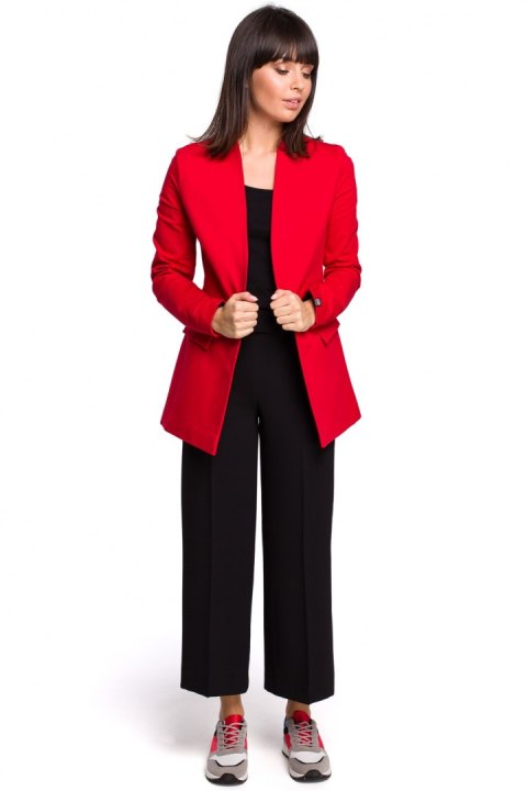 Żakiet Model B102 Red - BeWear - L Żakiet Model B102 Red - BeWear - L