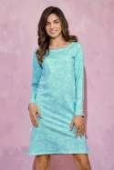 Koszulka nocna Koszula Nocna Model Abi 3218 Mint - Taro - L