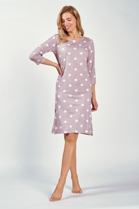 Koszulka nocna Koszula Nocna Model Dolly 3213 Mocca - Taro - L Koszulka nocna Koszula Nocna Model Dolly 3213 Mocca - Taro - L