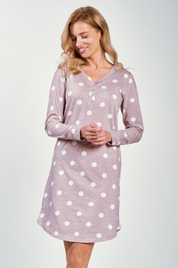 Koszulka nocna Koszula Nocna Model Libby 3215 Mocca - Taro - L