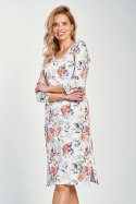 Koszulka nocna Koszula Nocna Model Louisa 3248 White - Taro - S Koszulka nocna Koszula Nocna Model Louisa 3248 White - Taro - S