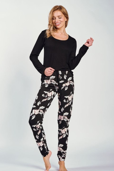 Piżama Damska Model Charlotte 3232 Black - Taro - L