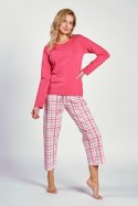 Piżama Damska Model Daphne 3222 Fuksja - Taro - XL Piżama Damska Model Daphne 3222 Fuksja - Taro - XL