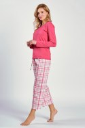 Piżama Damska Model Daphne 3222 Fuksja - Taro - XL Piżama Damska Model Daphne 3222 Fuksja - Taro - XL