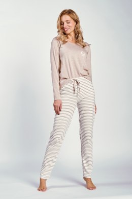 Piżama Damska Model Gina 3246 Beige - Taro - M