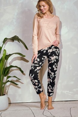 Piżama Damska Model Katie 3234 Brzoskwinia - Taro - XL