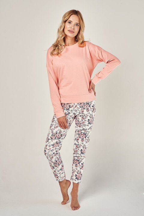 Piżama Damska Model Poppy 2997 kolor 01 Brzoskwinia - Taro - L Piżama Damska Model Poppy 2997 kolor 01 Brzoskwinia - Taro - L