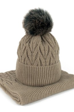 Komplet Model Łomnica Dark Beige - Art of polo - uniwersalny