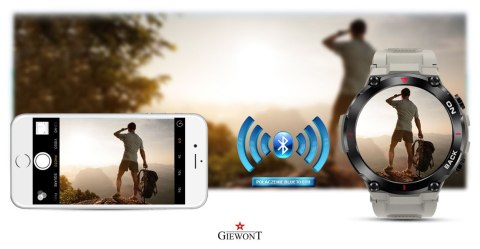 Smartwatch Giewont Pionier GPS GW460-3 - Light Stone Smartwatch Giewont Pionier GPS GW460-3 - Light Stone