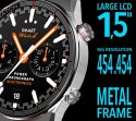 Smartwatch Rubicon RNCE99 Black Metal + Silicon SMARUB194 Smartwatch Rubicon RNCE99 Black Metal + Silicon SMARUB194