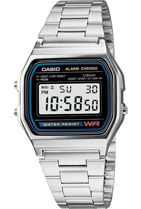 Zegarek CASIO A158WA-1DF Unisex Zegarek CASIO A158WA-1DF Unisex