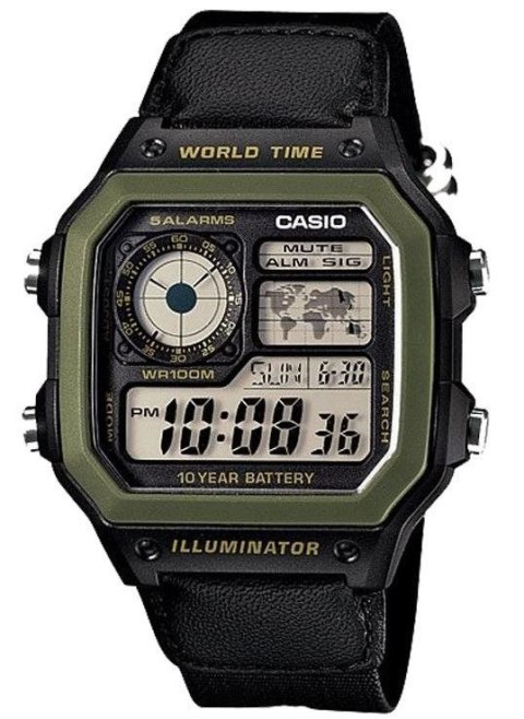 Zegarek CASIO AE-1200WHB-1BVDF Zegarek CASIO AE-1200WHB-1BVDF