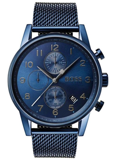 Zegarek Męski Hugo Boss Navigator 1513538 + BOX Zegarek Męski Hugo Boss Navigator 1513538 + BOX