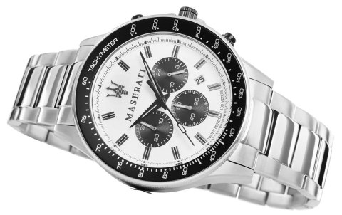 Zegarek Męski Maserati Sfida R8873640003 + BOX Zegarek Męski Maserati Sfida R8873640003 + BOX