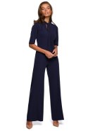 Kombinezon Damski Model S243 Navy - Stylove - M Kombinezon Damski Model S243 Navy - Stylove - M