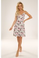 Koszulka nocna Koszula Nocna Model Finess 703 Grey - De Lafense - XL Koszulka nocna Koszula Nocna Model Finess 703 Grey - De Lafense - XL