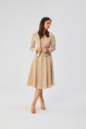 Marynarka Model S368 Beige - Stylove - L Marynarka Model S368 Beige - Stylove - L