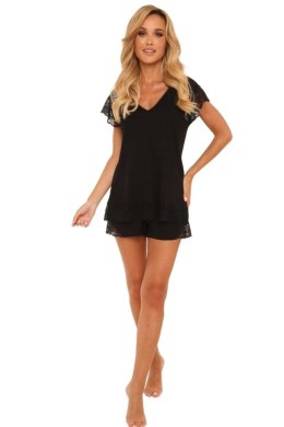 Piżama Damska Model Dagmara 625 Black - De Lafense - S