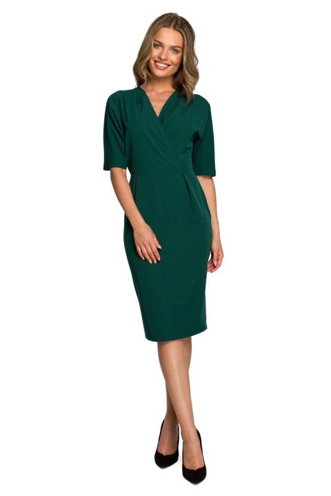 Sukienka Model S313 Green - Stylove - XXL Sukienka Model S313 Green - Stylove - XXL