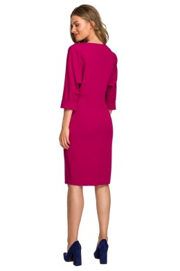 Sukienka Model S324 Śliwka - Stylove - XXL