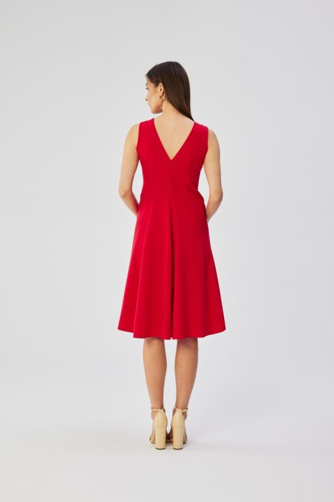 Sukienka Model S358 Red - Stylove - XXL Sukienka Model S358 Red - Stylove - XXL