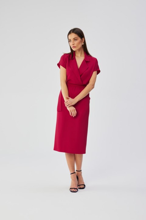 Sukienka Model S363 Śliwka - Stylove - XXL