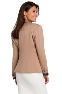 Żakiet Model S154 Beige - Stylove - M Żakiet Model S154 Beige - Stylove - M