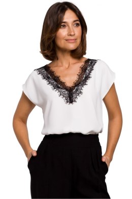 Bluzka Model S206 Ecru - Stylove - XXL