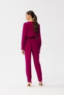 Kombinezon Model S355 Śliwka - Stylove - XXL Kombinezon Model S355 Śliwka - Stylove - XXL