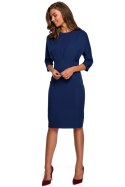 Sukienka Model S242 Navy - Stylove - XL Sukienka Model S242 Navy - Stylove - XL