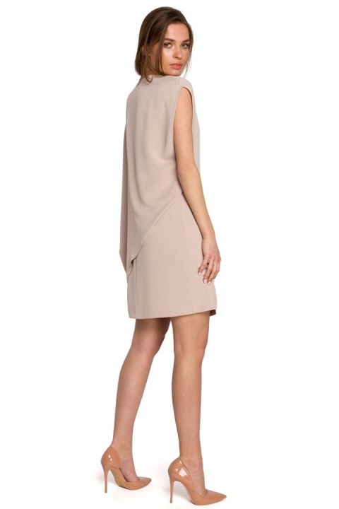 Sukienka Model S262 Beige - Stylove - XXL Sukienka Model S262 Beige - Stylove - XXL