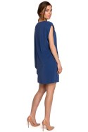 Sukienka Model S262 Blue - Stylove - s Sukienka Model S262 Blue - Stylove - s