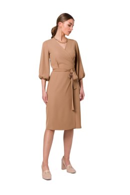 Sukienka Model S340 Beige - Stylove - M