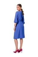 Sukienka Model S340 Blue - Stylove - s Sukienka Model S340 Blue - Stylove - s