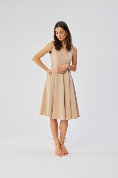 Sukienka Model S358 Beige - Stylove - XXL Sukienka Model S358 Beige - Stylove - XXL